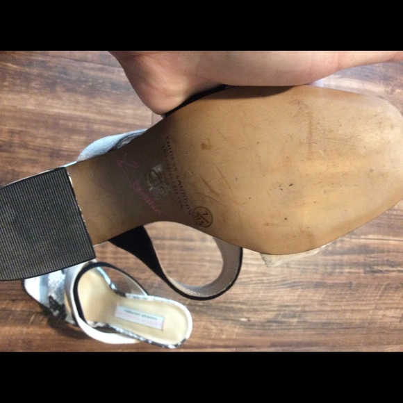 Chinese Laundry x Kristin‎ C. Snake Print Heels - Picture 3 of 6